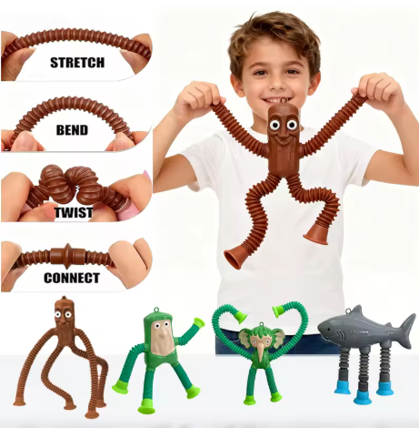 Brainrot - Jouet à Ventouse et Télescopique