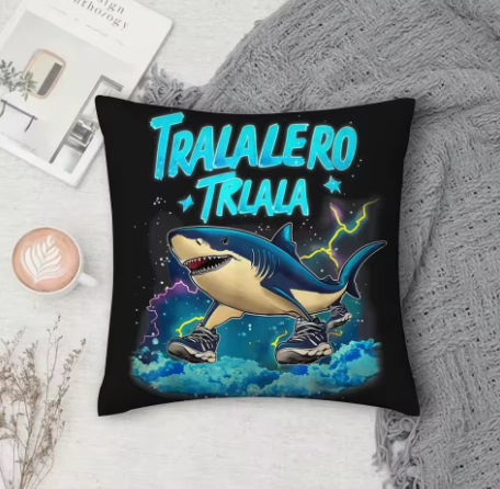 Coussin Brainrot Tralalero Tralala